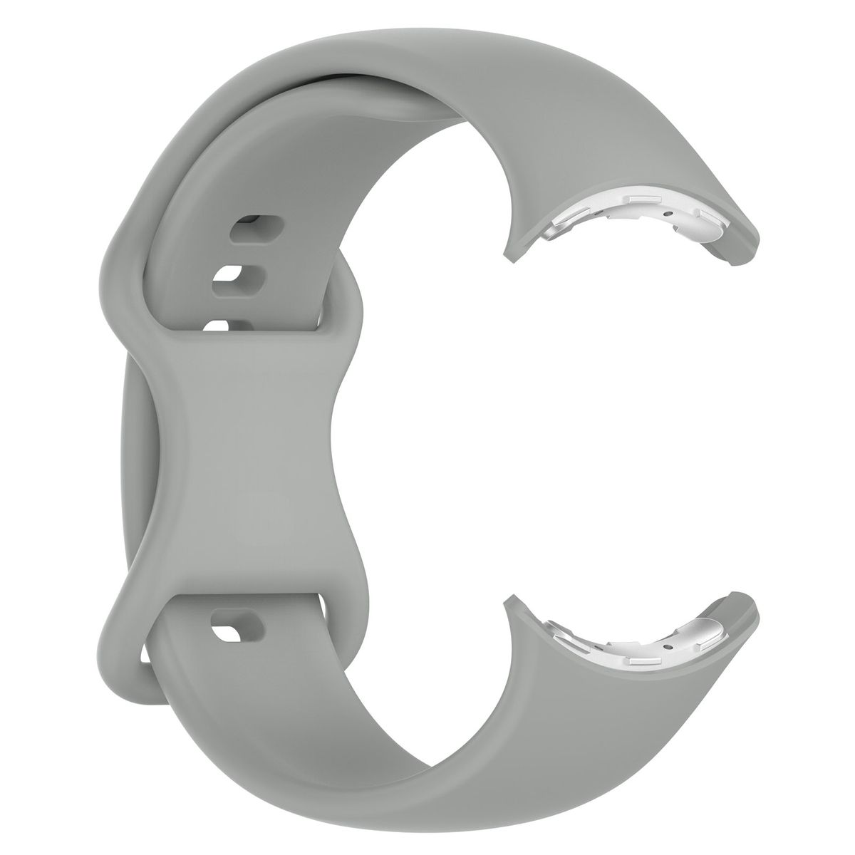 Silikonowy pasek Bizon Strap Watch Silicone S ukazany od tyłu